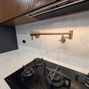Kitchen with stove