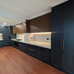 Blue kitchen